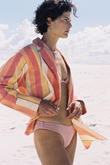 SUN STRIPE ORGANIC COTTON SHIRT