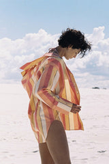 SUN STRIPE ORGANIC COTTON SHIRT