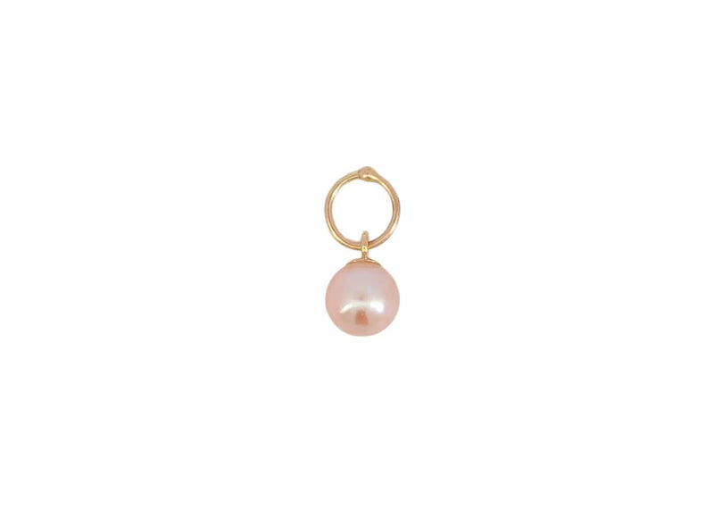 Peach Pearl Edison Pearl Charm