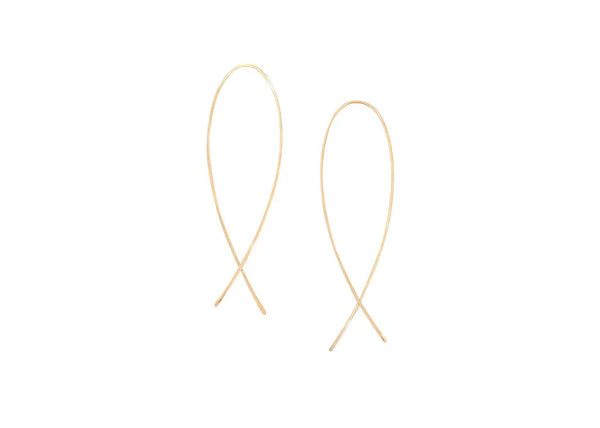 Minnow Threader Earrings - Large