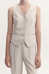 ISLA TROUSER - DOVE GREY