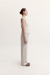 ISLA TROUSER - DOVE GREY