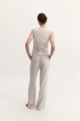ISLA TROUSER - DOVE GREY