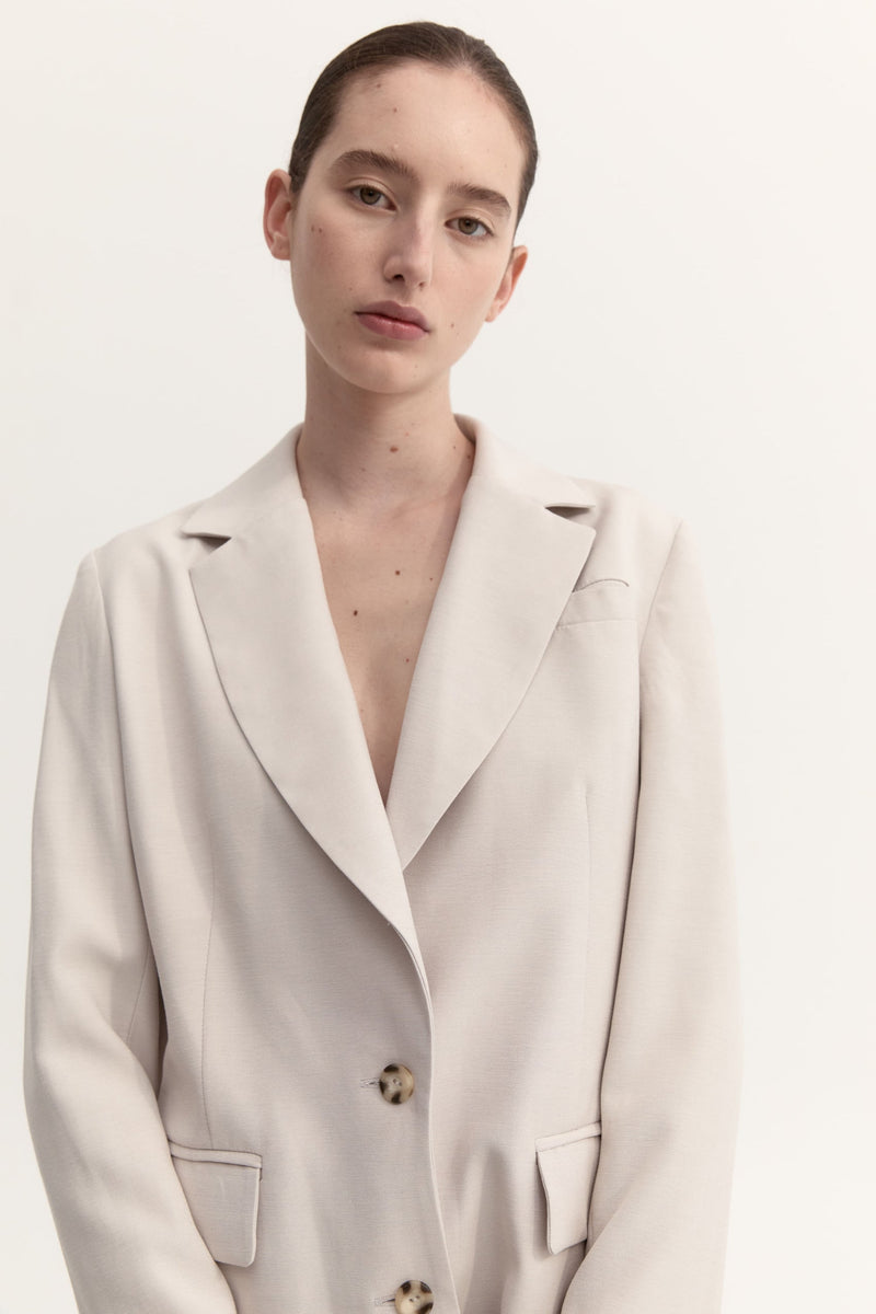 NATALIA BLAZER - DOVE GREY