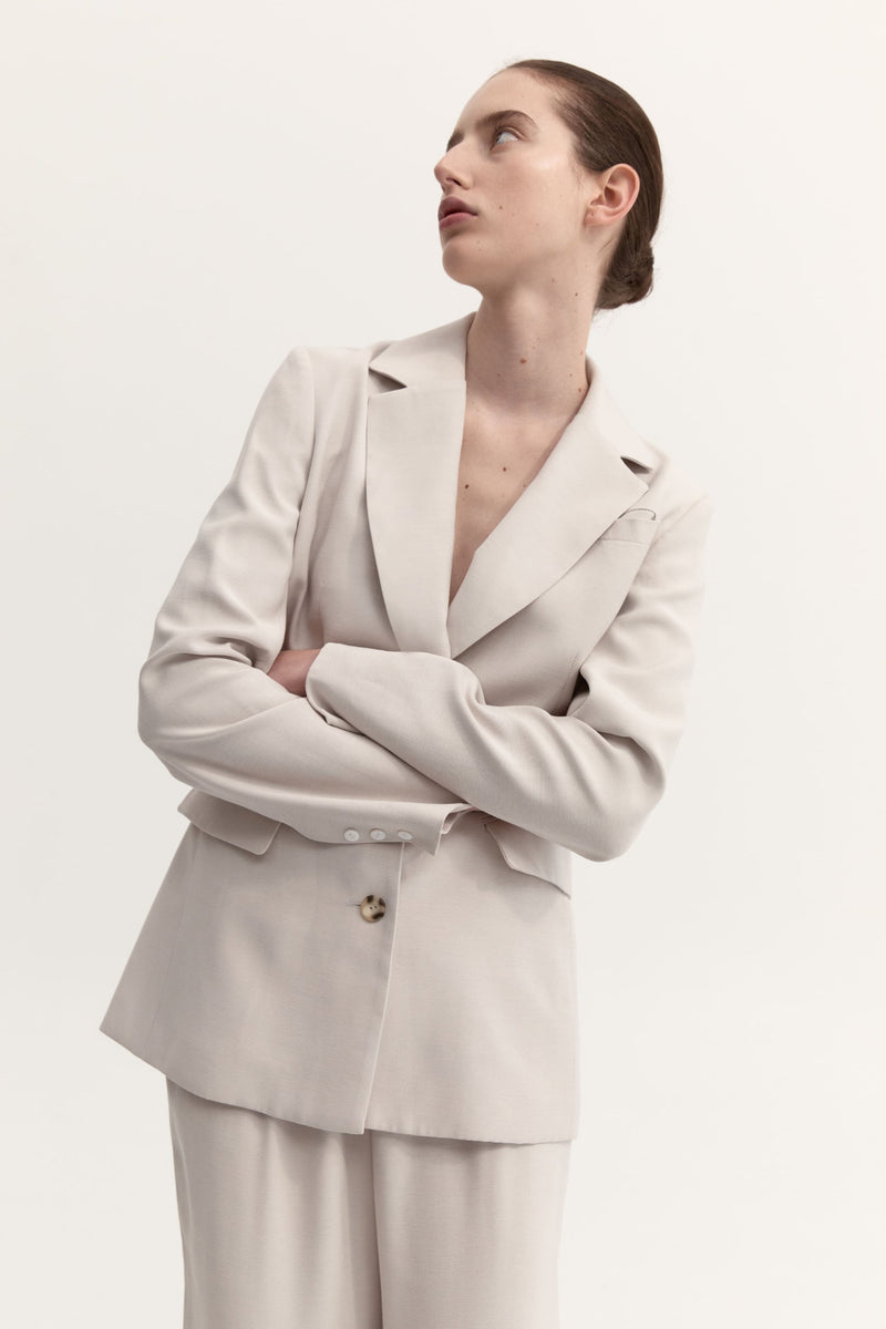 NATALIA BLAZER - DOVE GREY