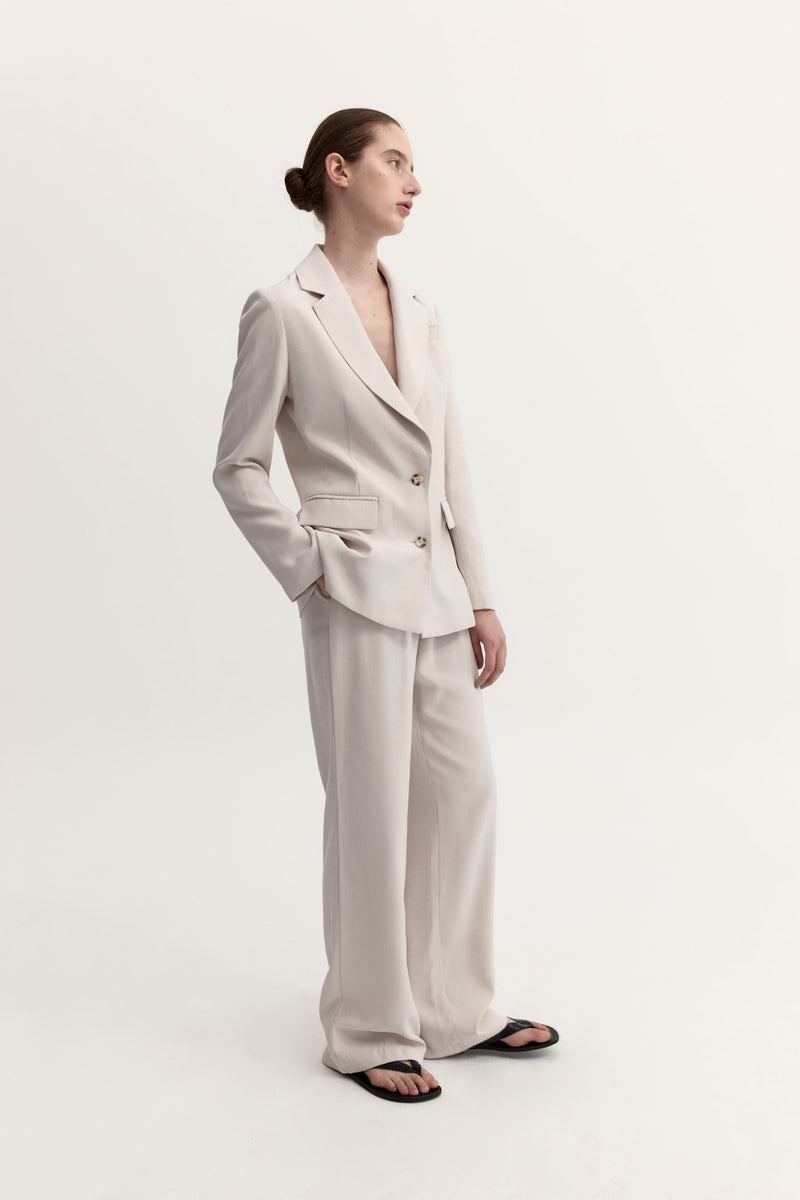 NATALIA BLAZER - DOVE GREY