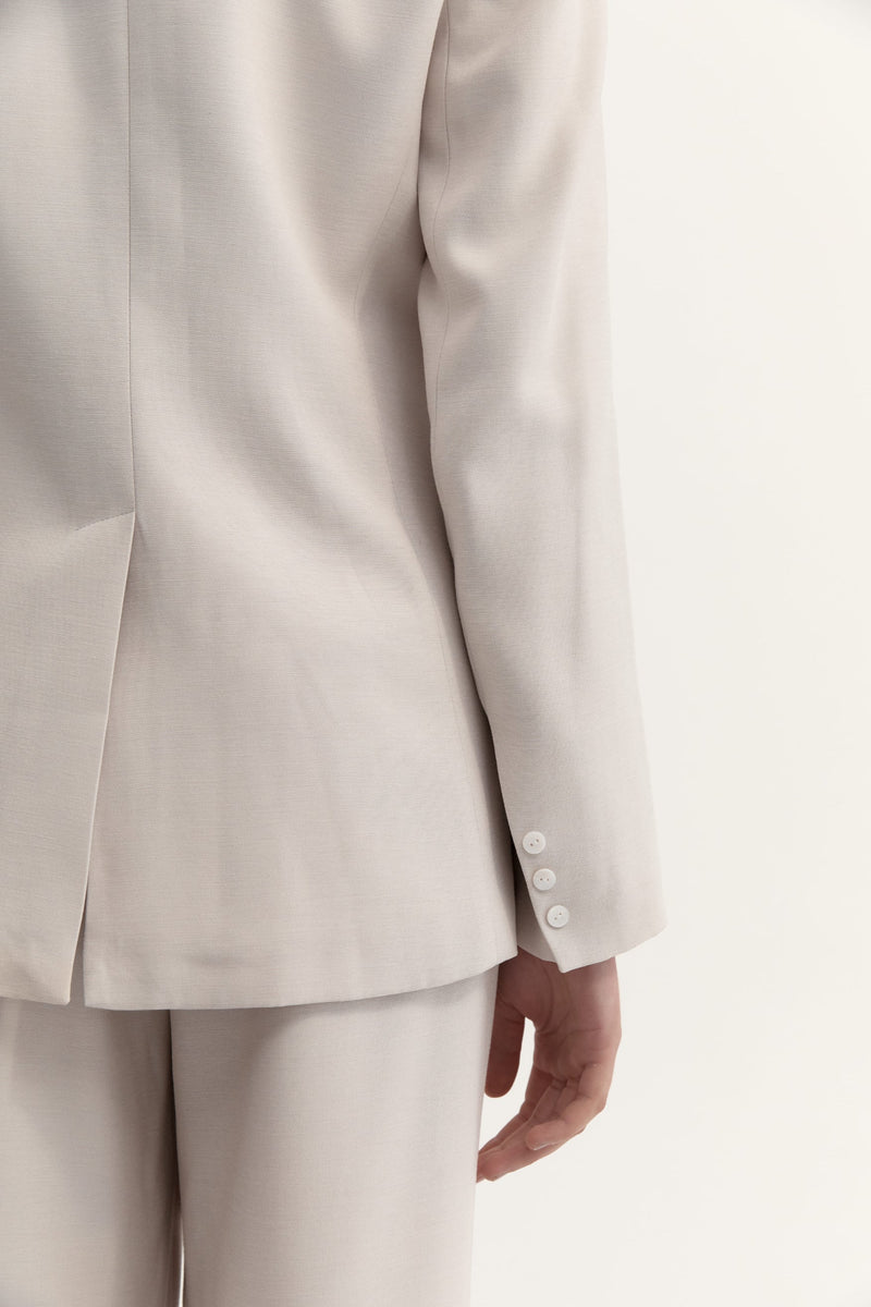 NATALIA BLAZER - DOVE GREY