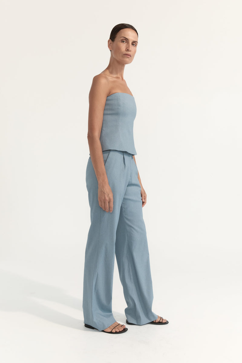AUDREY TROUSER - SKY