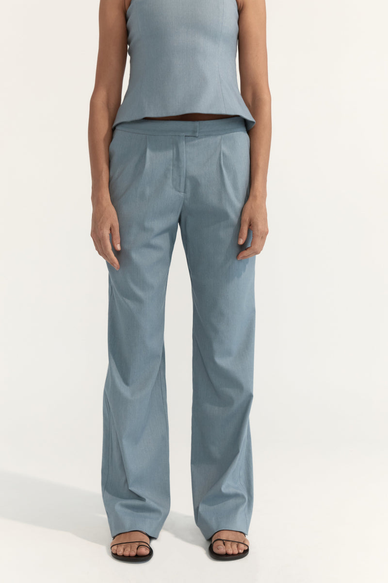 AUDREY TROUSER - SKY