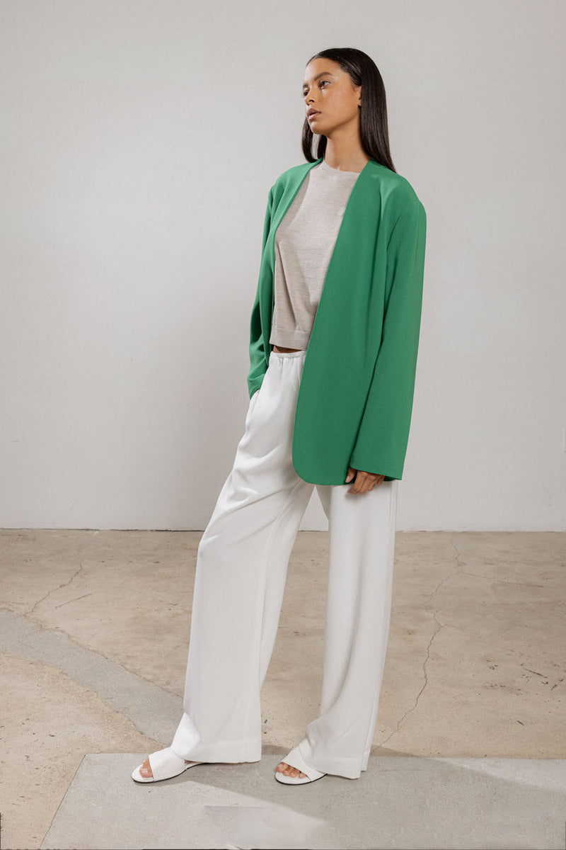 Arielle Collarless Blazer