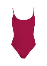 BAJA BODYSUIT - Beet Red