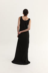 AYA KNIT DRESS - BLACK