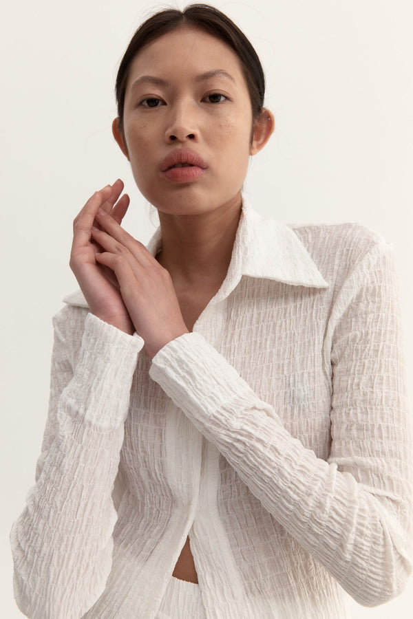 ANASTASIA SHIRT - WHITE
