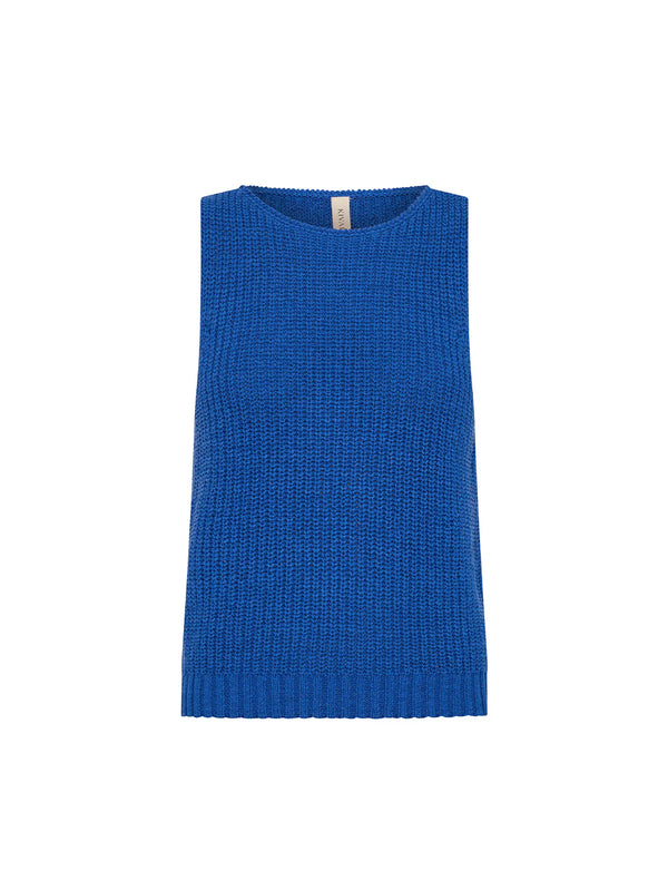 Ivy Knit Cami - Cobalt Blue
