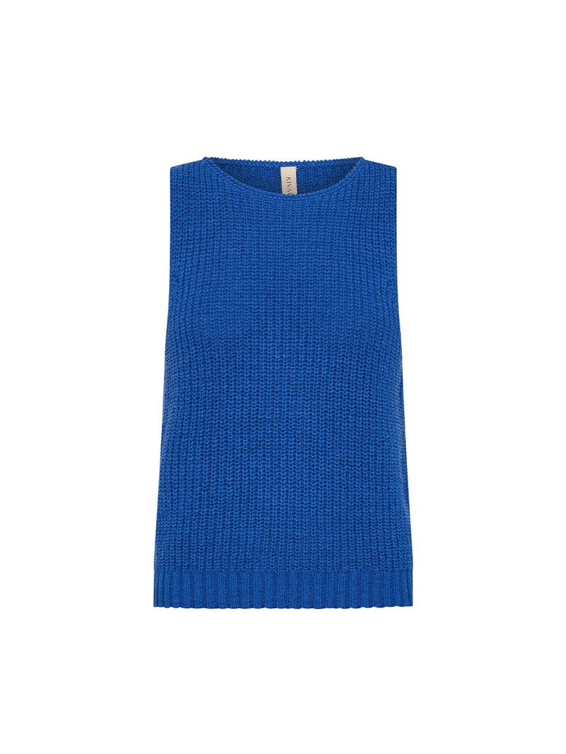 Ivy Knit Cami - Cobalt Blue