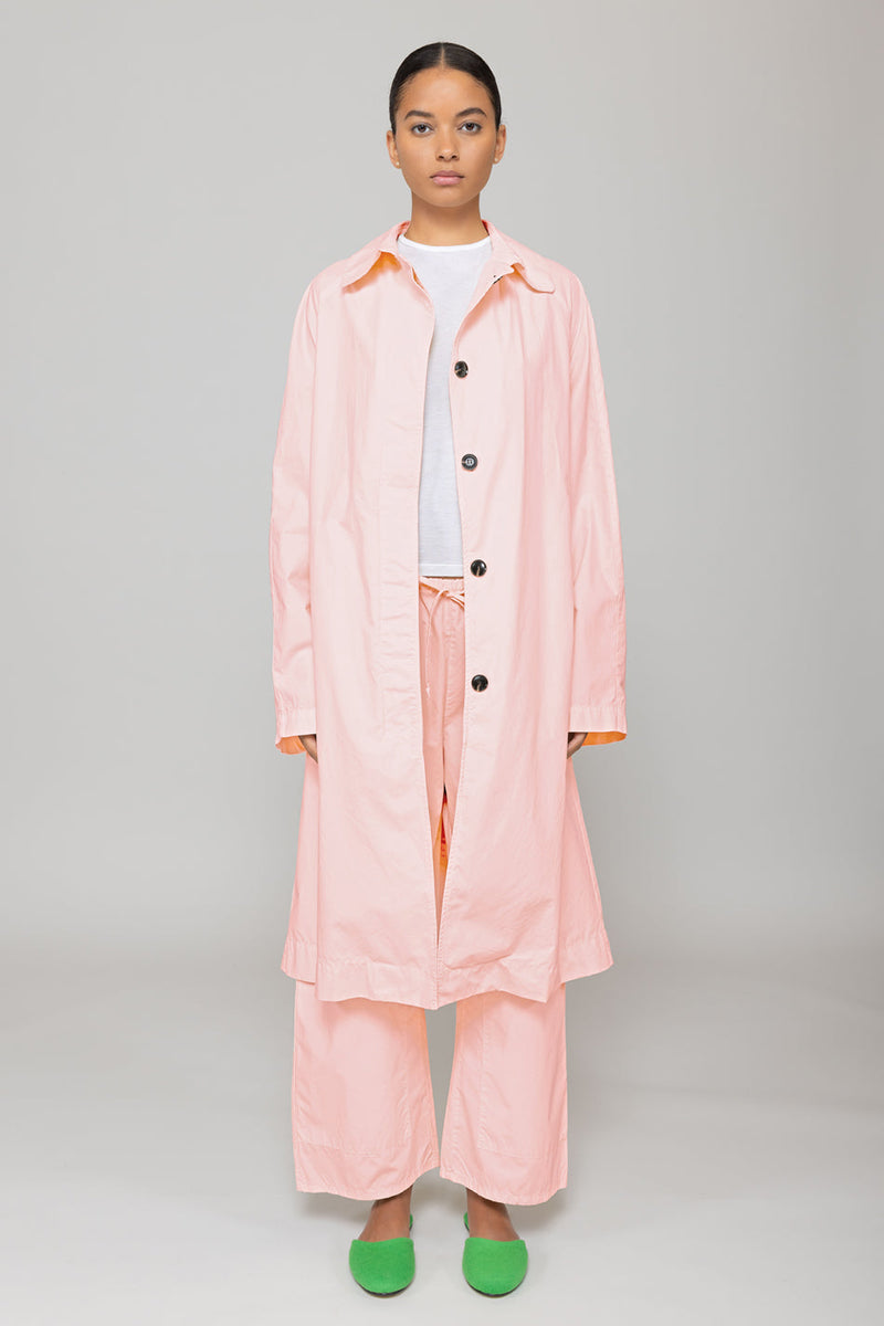 Kyoto Car Coat Dusty Pink Surf and Sand