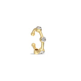 Bezel Ring Ear Cuff