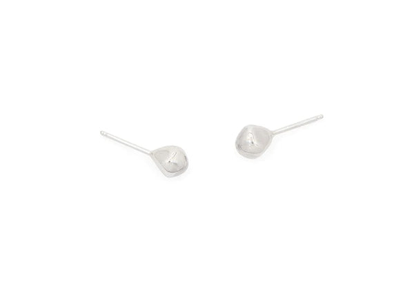 Pomegranate Seed Post Earrings - Sterling Silver