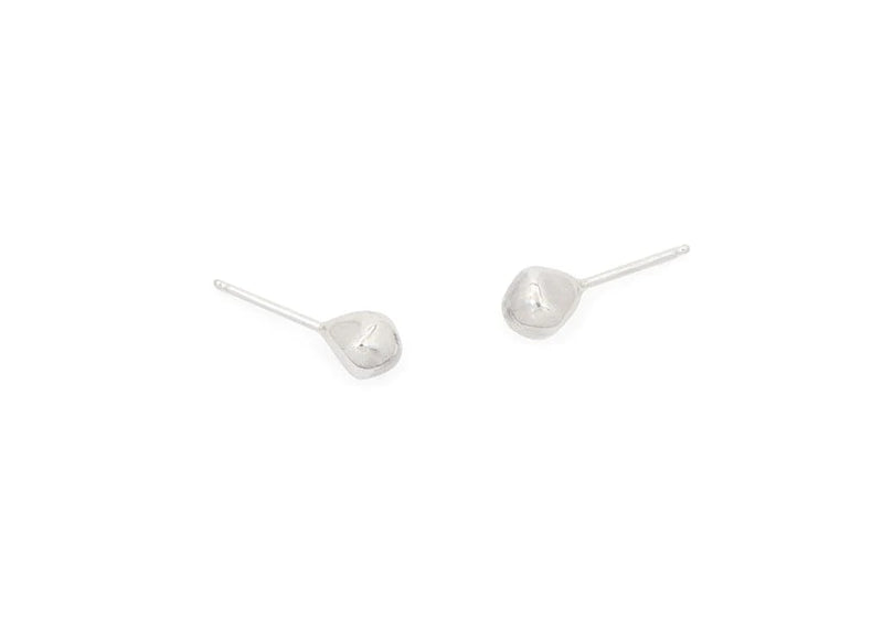 Pomegranate Seed Post Earrings - Sterling Silver