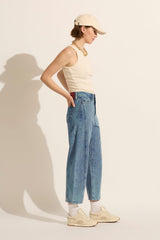 Utah Mid Drop Crotch Wide Leg Jean Heritage