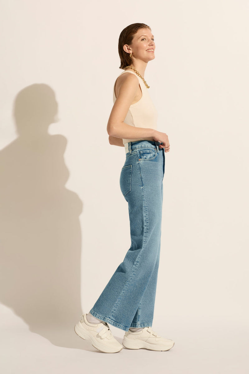 Ellie High Wide Leg Jean Sunday