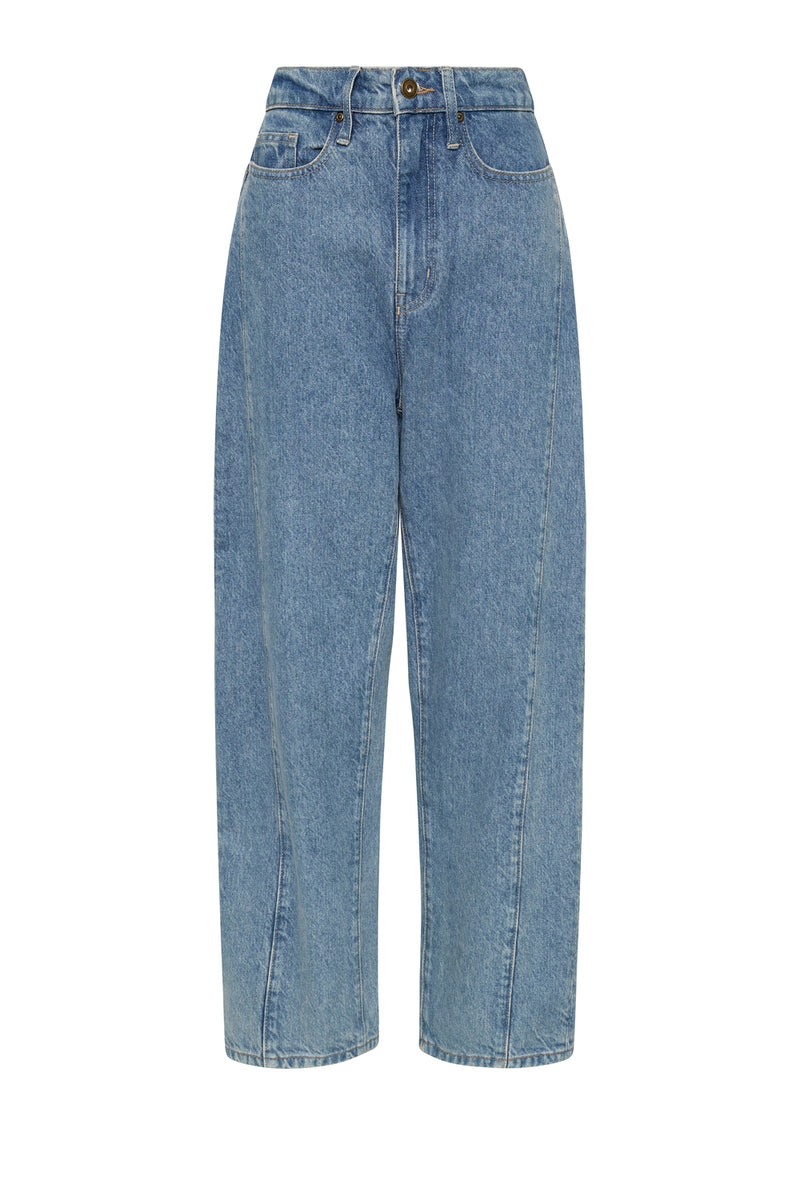 Utah Mid Drop Crotch Wide Leg Jean Heritage