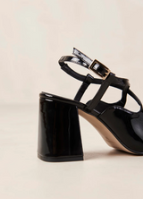 Reggie - Black Patent Leather Pumps