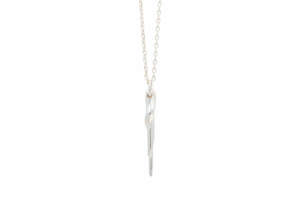 Shell Spine Necklace (Sterling Silver)