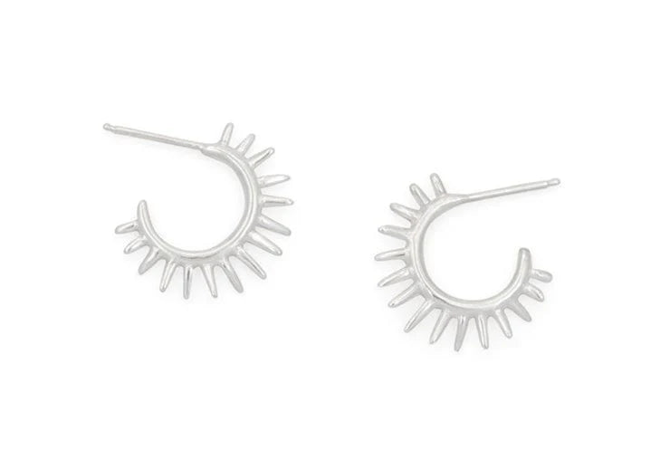 Mini Urchin Earrings (Sterling Silver)