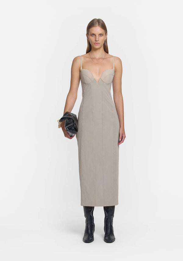 Aladdin Dress - Smoke Grey