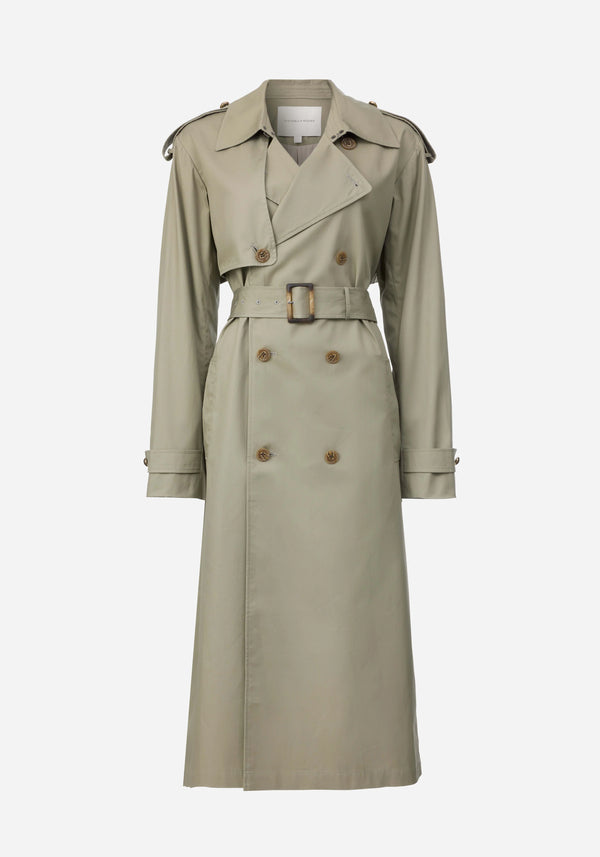 Wildcat Unisex Trench -overland green