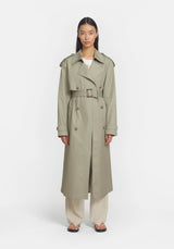 Wildcat Unisex Trench -overland green