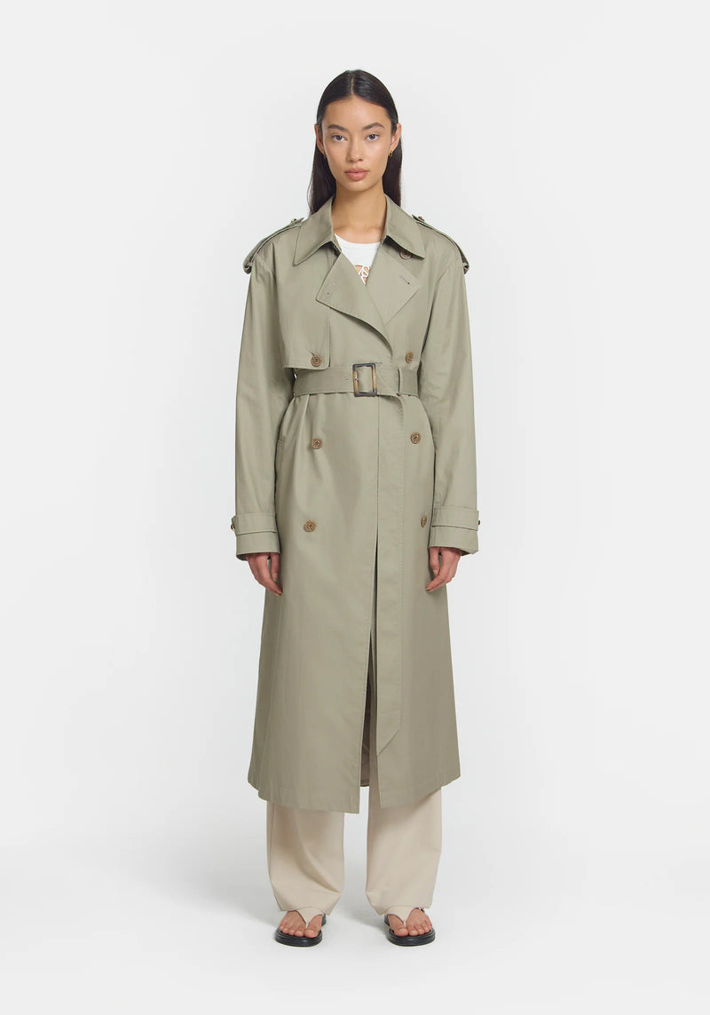 Wildcat Unisex Trench -overland green