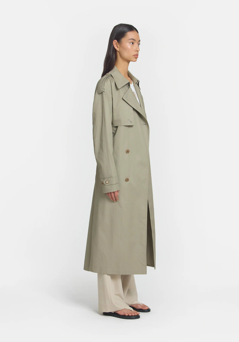 Wildcat Unisex Trench -overland green