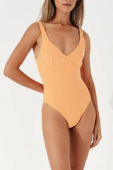 ROCKMELON TOWELLING BALCONETTE ONE PIECE
