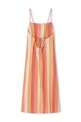 SUN STRIPE ORGANIC COTTON DRESS