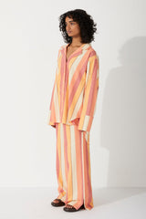 SUN STRIPE ORGANIC COTTON SHIRT