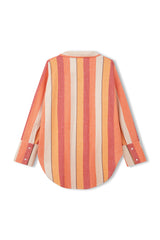 SUN STRIPE ORGANIC COTTON SHIRT