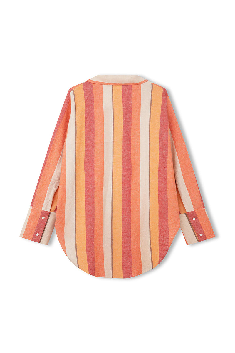 SUN STRIPE ORGANIC COTTON SHIRT
