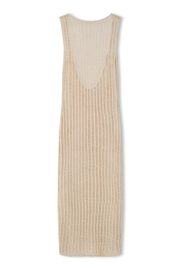 HUSK COTTON CROCHET PULLOVER DRESS