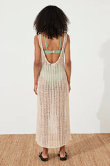 HUSK COTTON CROCHET PULLOVER DRESS