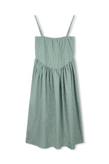 Tallow Pin Stripe Cotton Dress