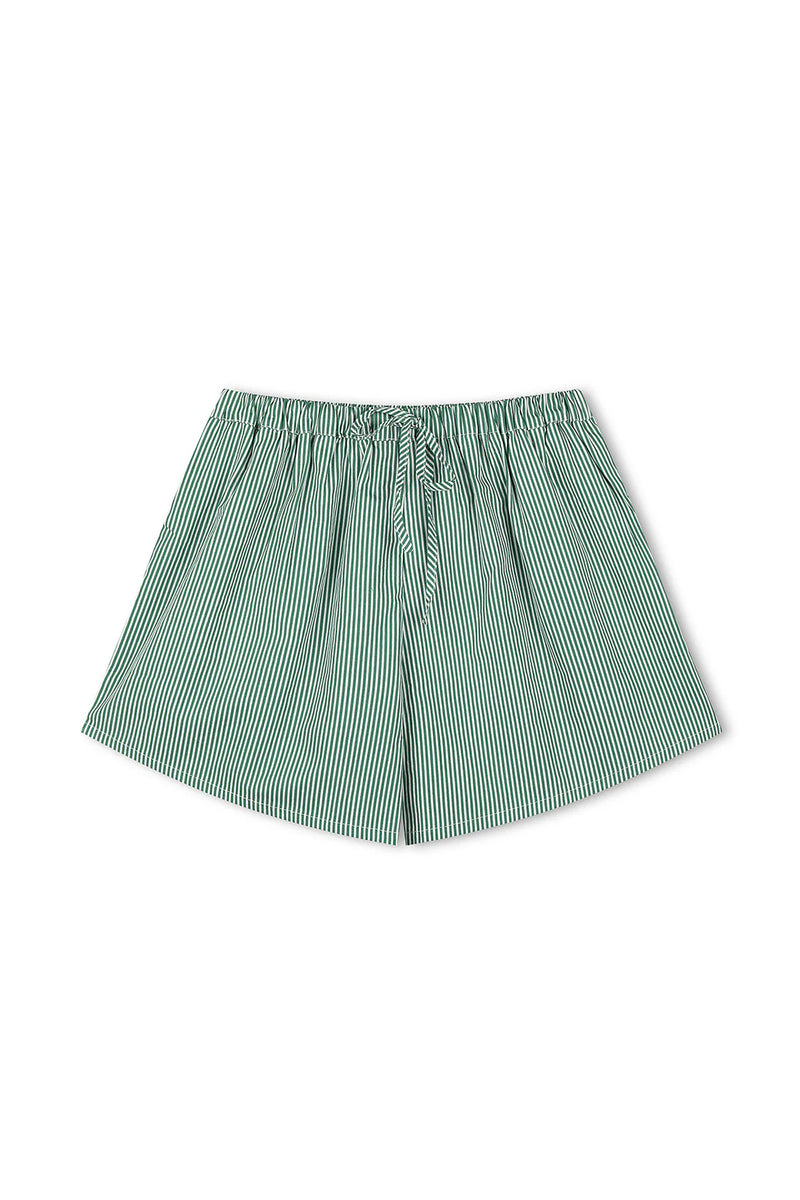 Tallow Pin Stripe Cotton Short