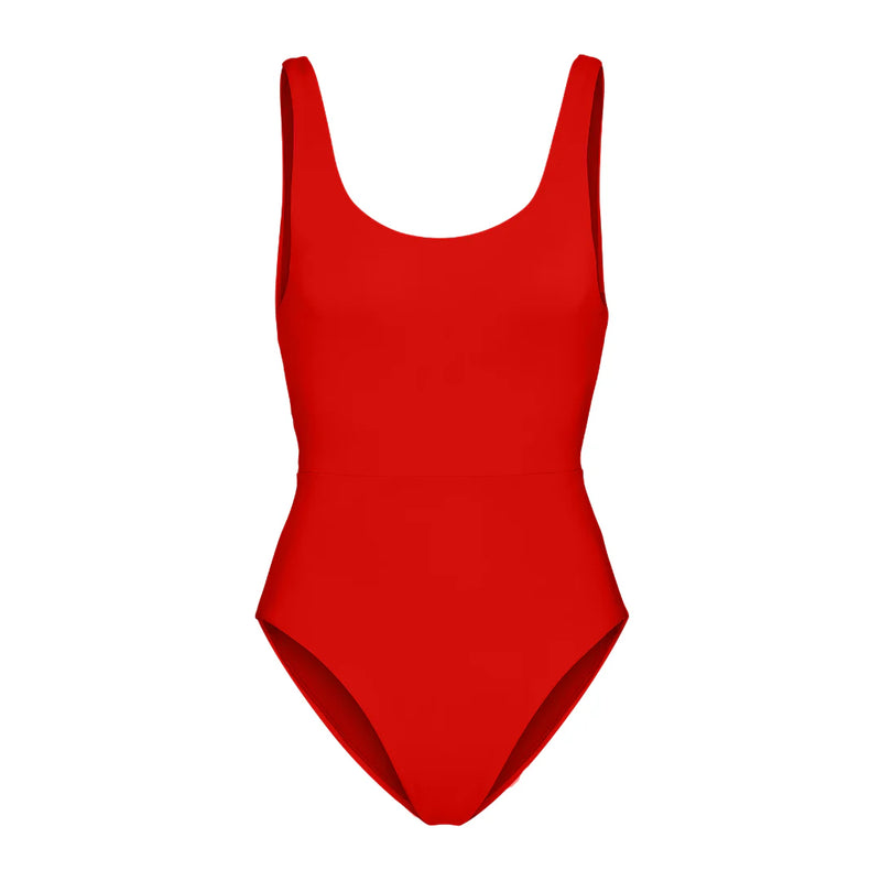 Double Scoop Suit - Sweet Chili (Red)
