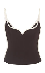 HEART SINGLET | BLACK & WHITE