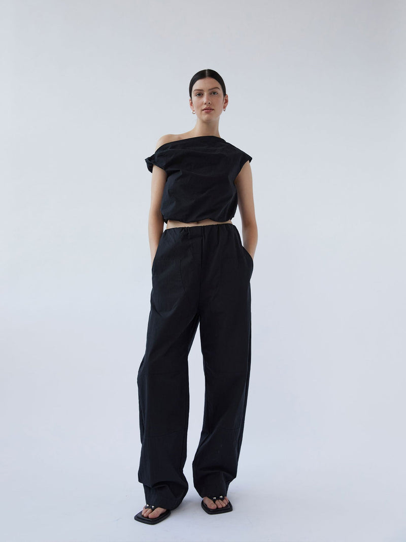 COCOON TRACKPANT | BLACK