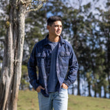 Waimea Overshirt Surplus Camo - Blue