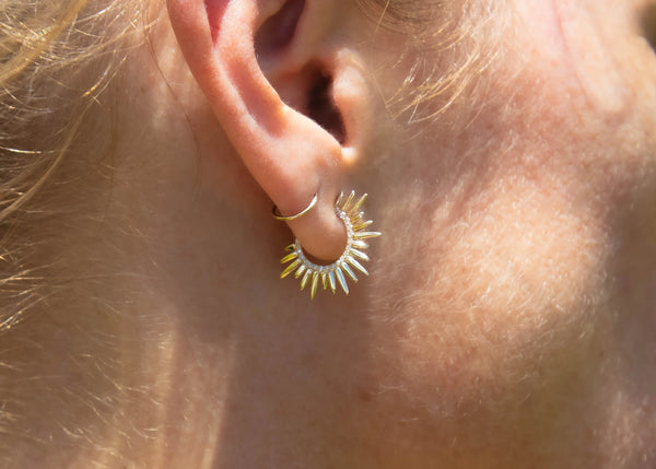 Small Urchin Luxe Earrings