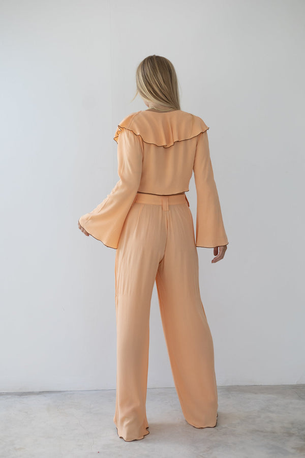 The Kanpai Trouser- Soft Peach