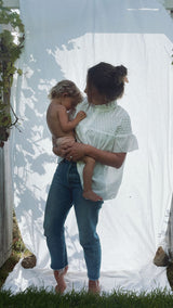 NORA TOP - WHITE VOILE